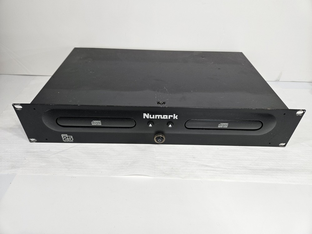 Numark CDN25 Professional Dual CD Player W/ Controller *UNTESTED* No Power Cord