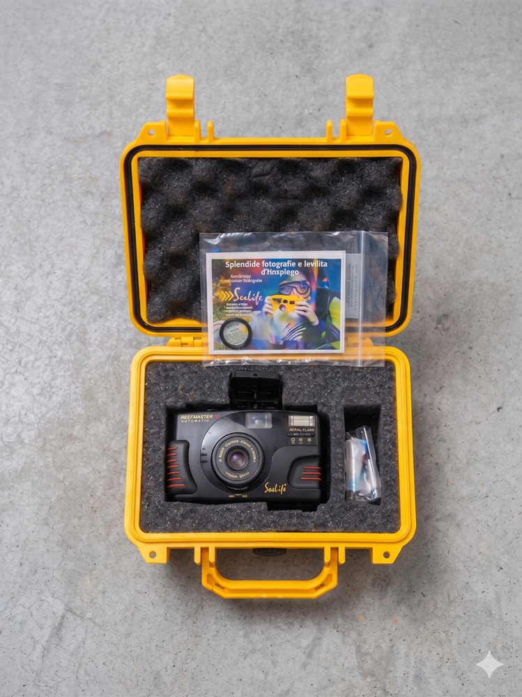 sealife reefmaster camera kit with analogue underwater camera