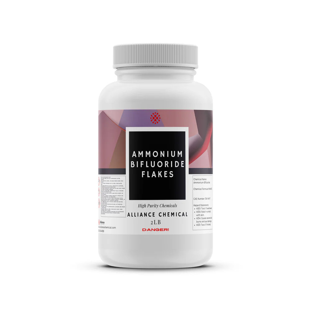 Ammonium Bifluoride Flakes - 1 Pack (2 lbs.)