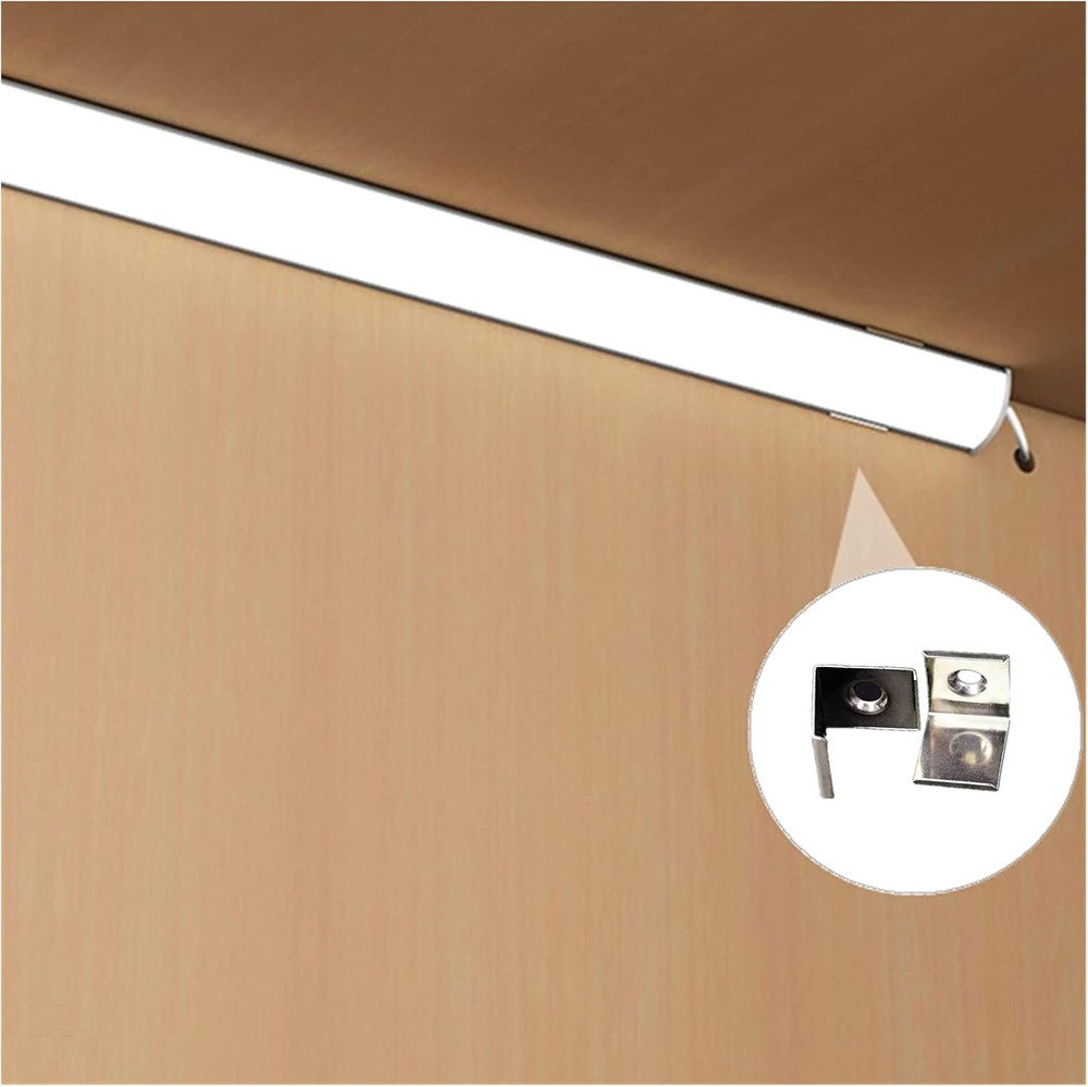20-Pack 3.3FT 1Meter V Shape LED Strip Aluminum Channel Diffuser System, Extrude