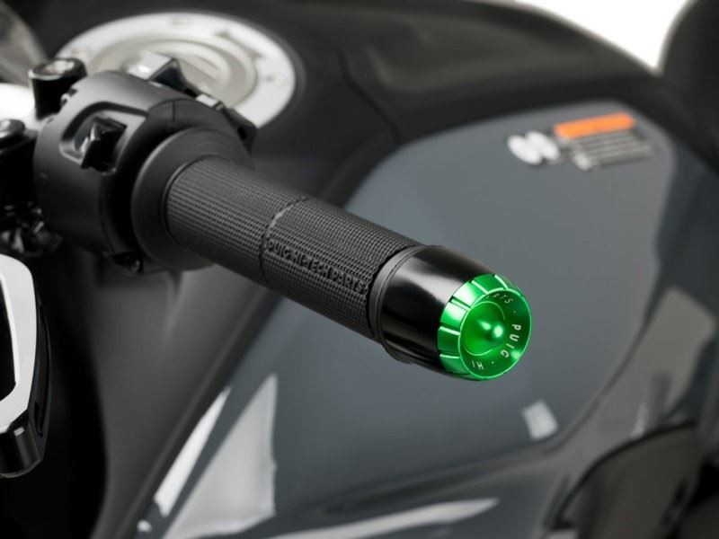 Puig Black Thruster Bar Ends Only / M6