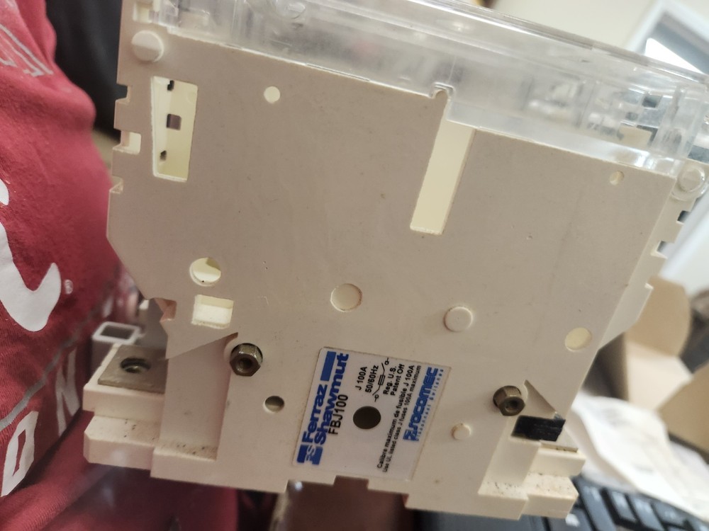 FERRAZ SHAWMUT FBJ100 DISCONNECT SWITCH
