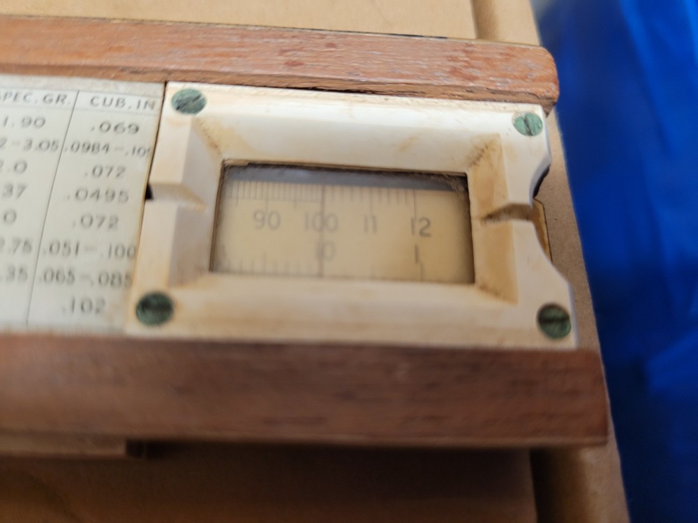 BRIGHTON Slide Rule Vintage Collectables Engineering Tool