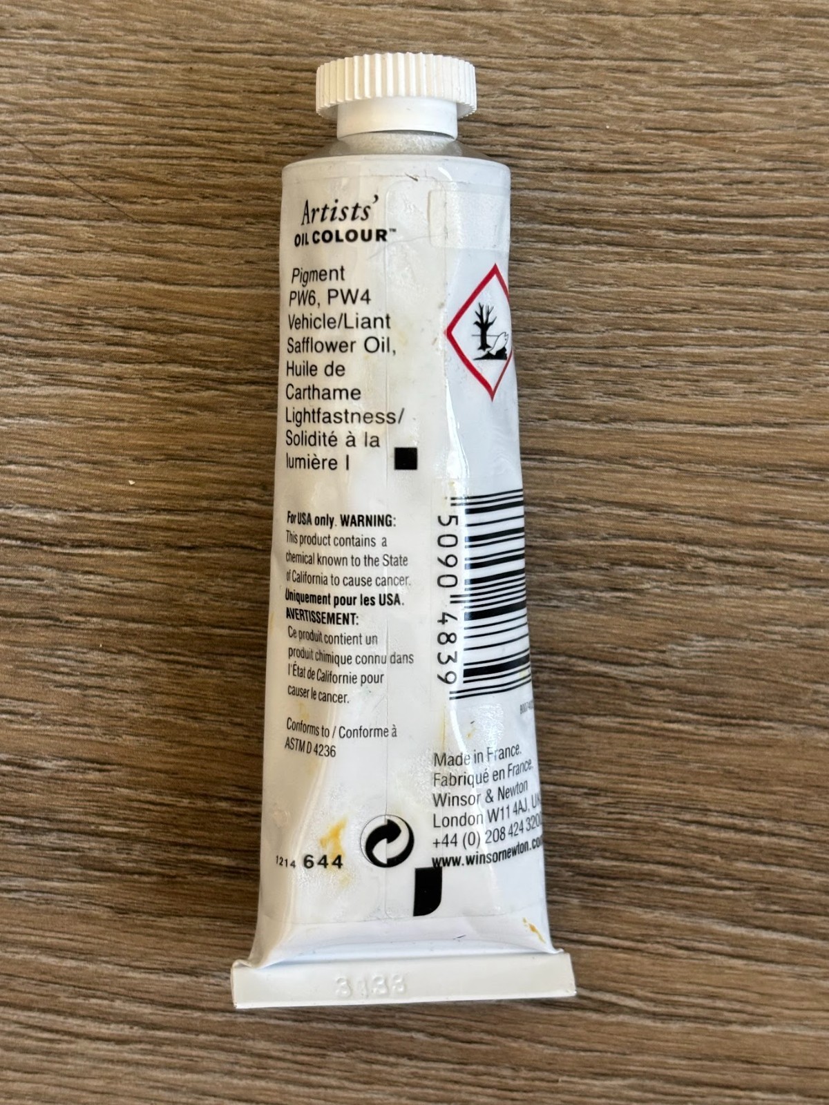 Winsor & Newton Artists' Oil Colour 37ml Tube – Choose Your Color