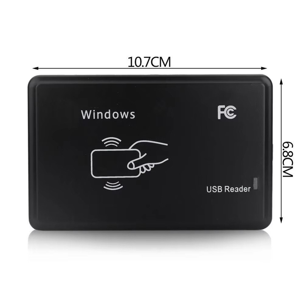 USB RFID Reader 125khz EM4100 ID Contactless Sensitivity Card Reader2747