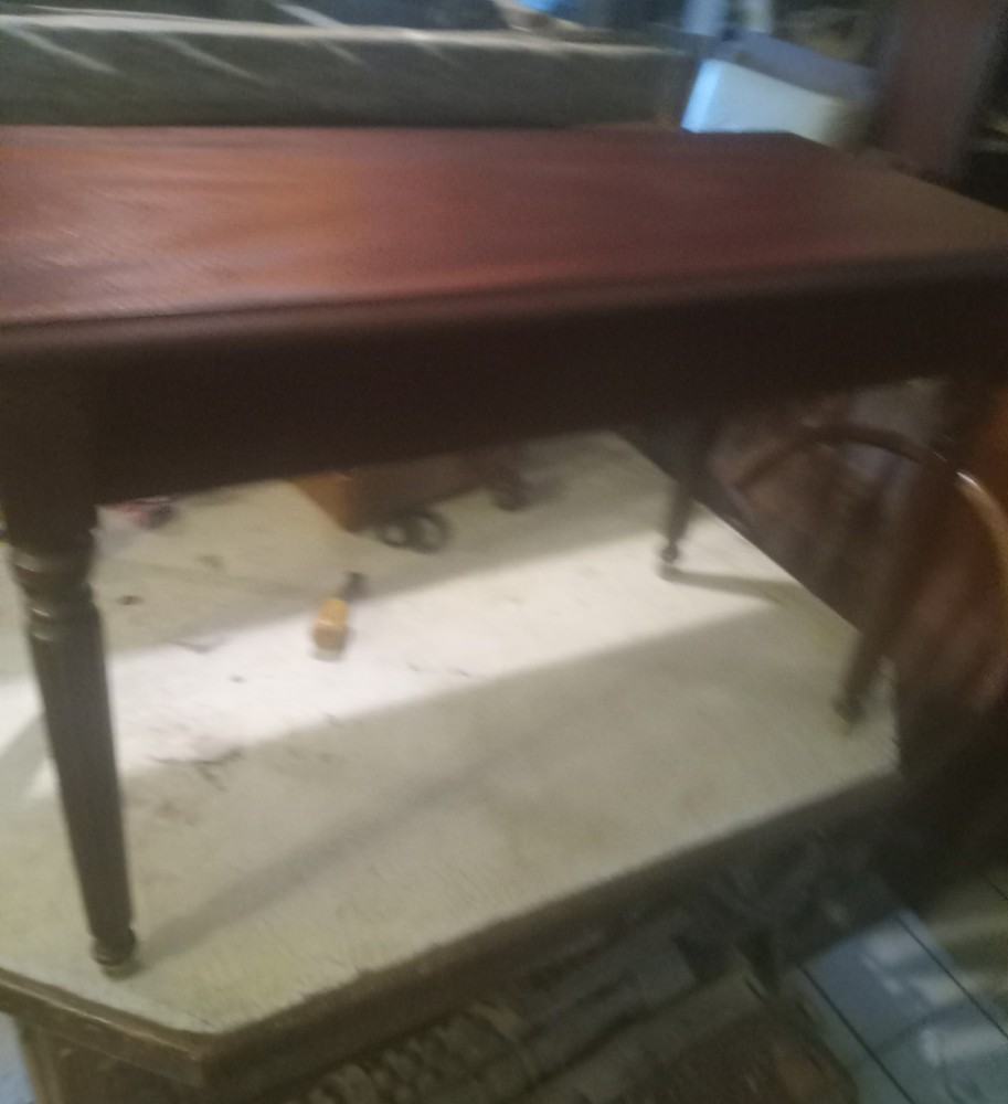 Walnut Piano Bench