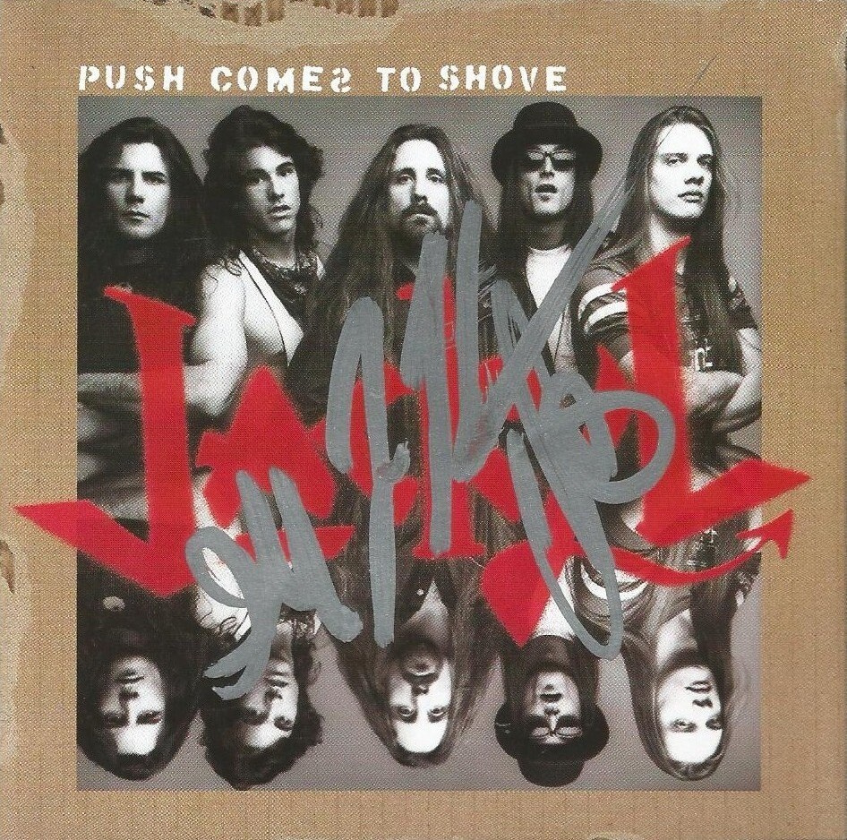 Jackyl Autographed Push Comes To Shove CD