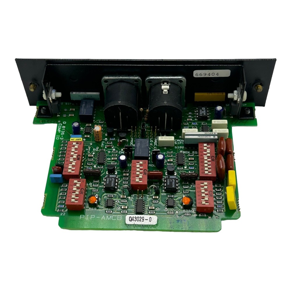 Crown PIP AMCb Input Card Programmable Crossover, Equilization & Compressor