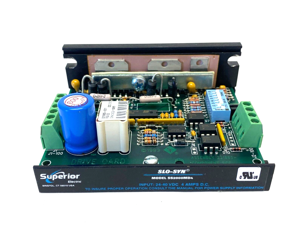 Superior Electric SS2000MD4 SLO-SYN Programmable Step Motor Controller 24~40VDC