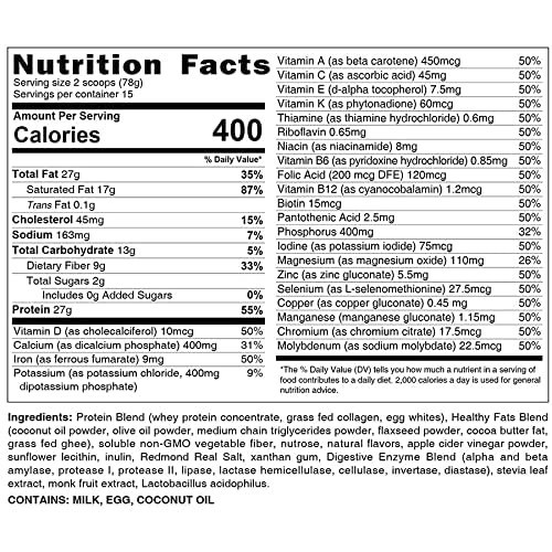 HLTH Code Complete Meal Replacement Shake Healthiest Meal Replacement High