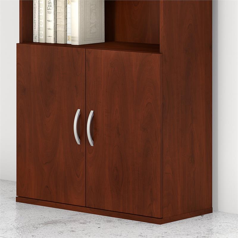 Studio C Bookcase Door Kit in Hansen Cherry - Engineered Wood
