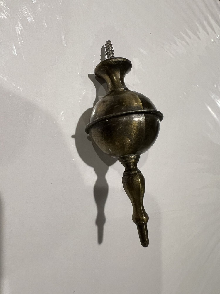 ANTIQUE/VINTAGE CLOCK SOLID BRASS TOP FINIAL