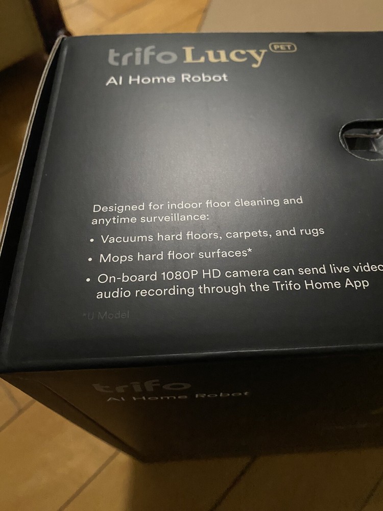 Trifo lucy Al Home Robot Vacuum
