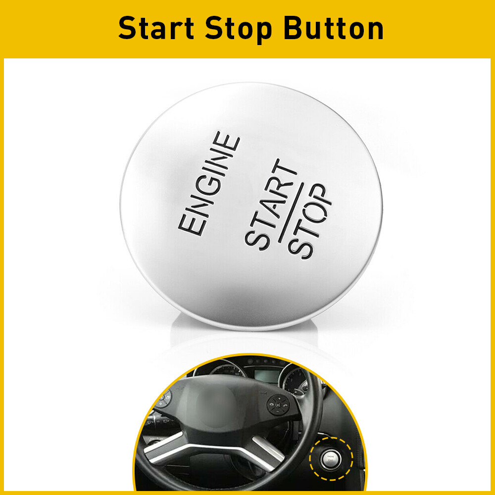 Push To Start Fits Button Benz Mercedes Keyless Go Engine Start Stop Push Button