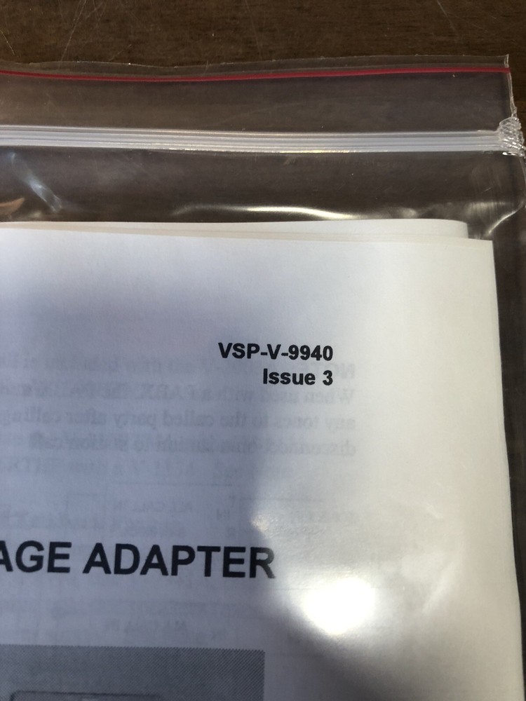 Valcom V-9940 Level Page Adapter - White/Gray
