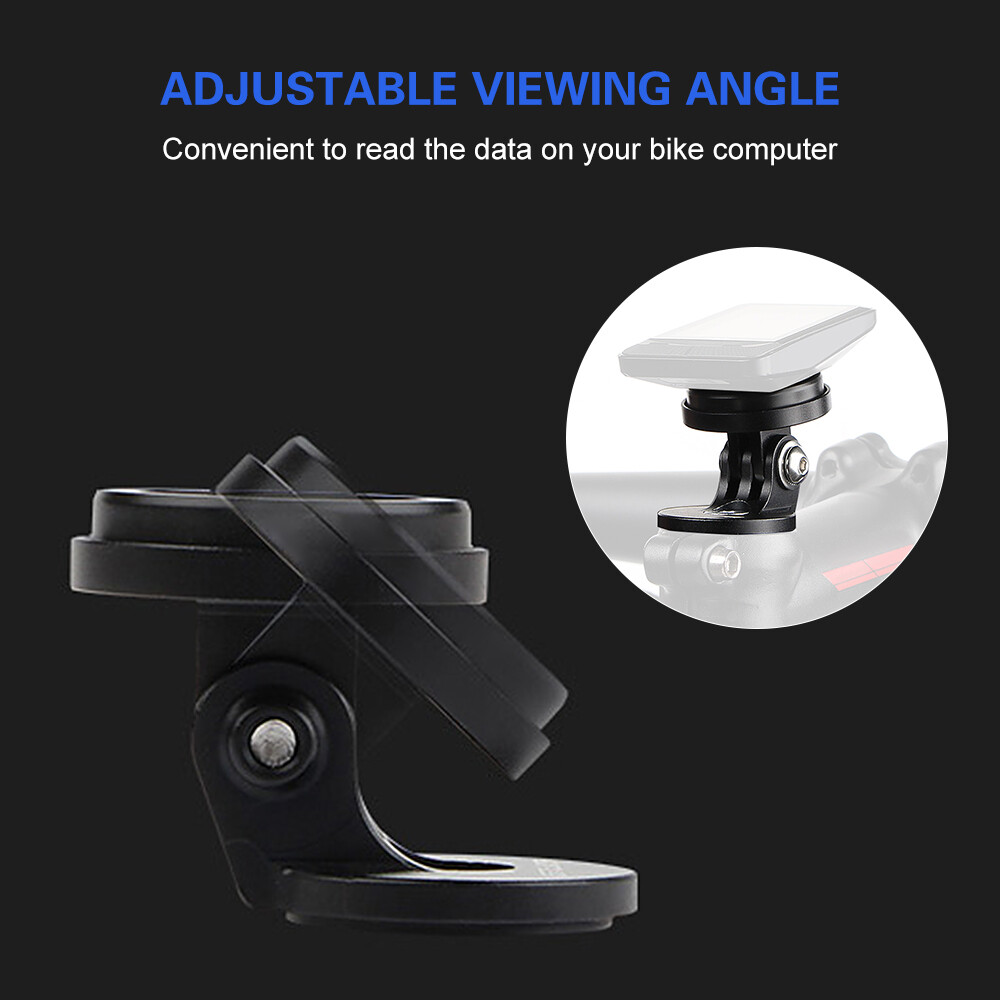GUB Adjustable Bike Computer Mount Base W/ 4 Adapters for Garmin Cycle Computers