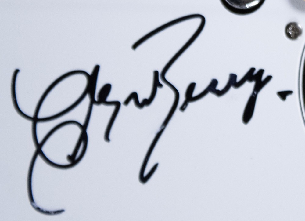 CHUCK BERRY - GUITAR SIGNED