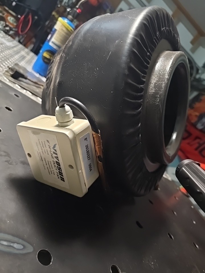 VIVOSUN 8 Inline Duct Ventilation Fan Variable Speed Control 740 CFM