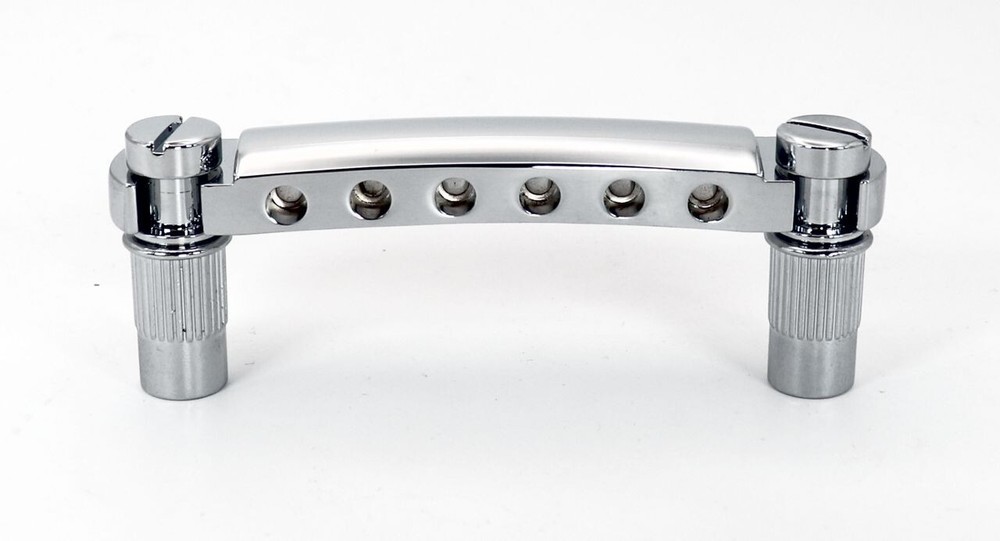 Tailstop with Posts 52.5 mm string spread Chrome 82mm post centers