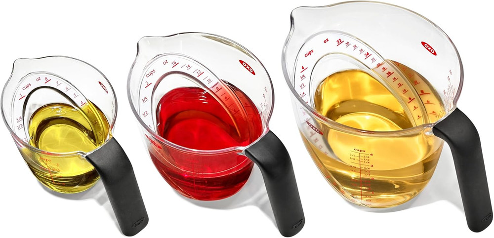 Good Grips 3-Piece Angled Measuring Cup Set – Tritan Renew