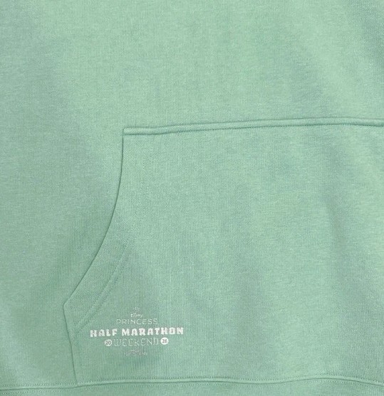 NWT!! 2026 Rundisney Princess Half Marathon Weekend Green Merida Hoodie | Large