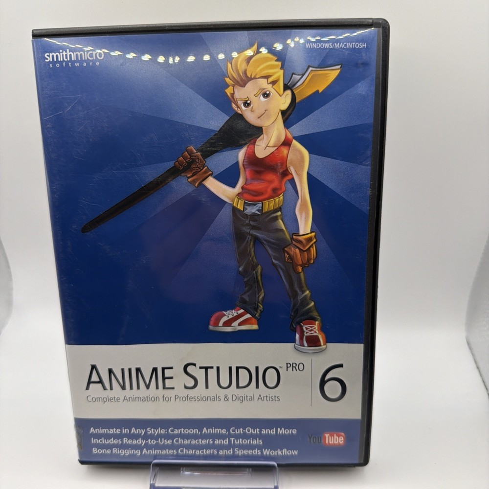 Smith Micro Anime Studio Pro 6 for PC, Mac - Used