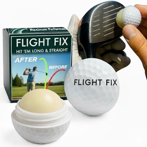 FlightFix Golf Ball Shaped Anti-Slice & Anti-Hook Compound – Flight Fix