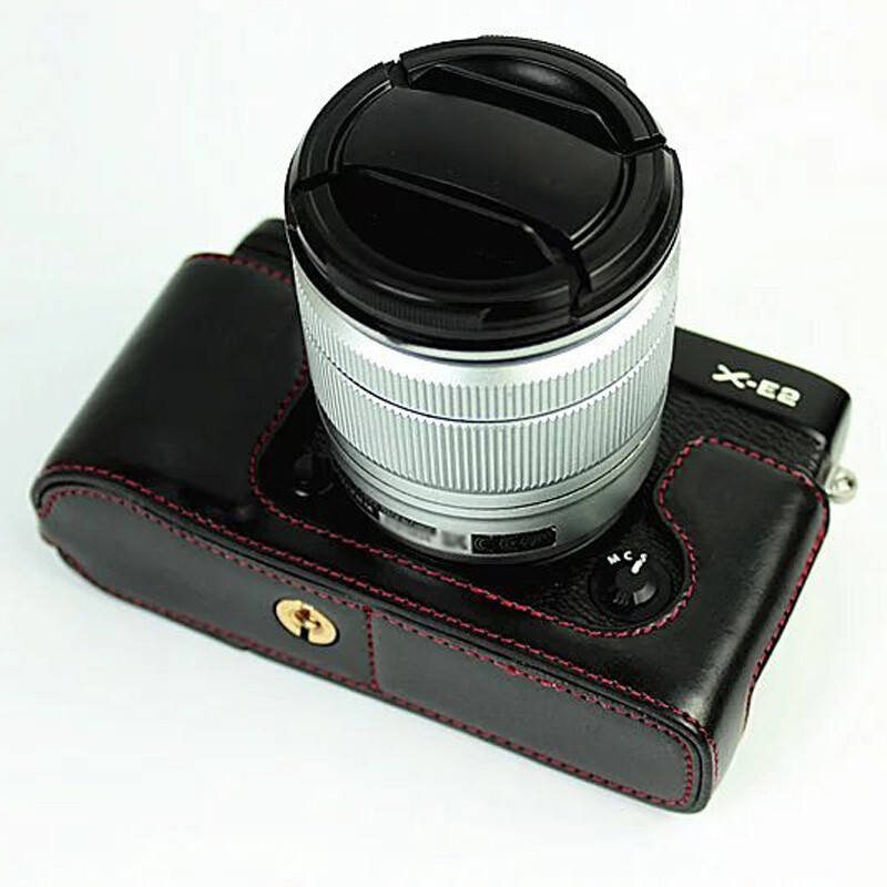 Leather Half Case A for FUJI X-E2s X-E2 Fujifilm Camera Grip