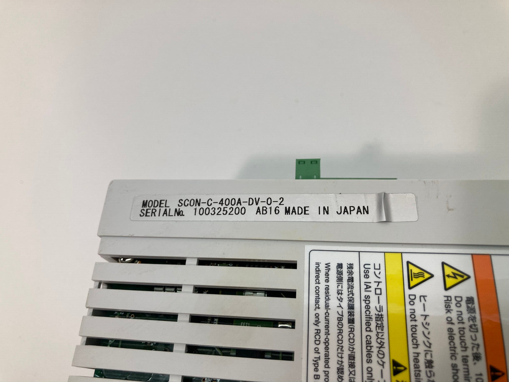 IAI SCON-C-400A-DV-0-2 Servo Controller