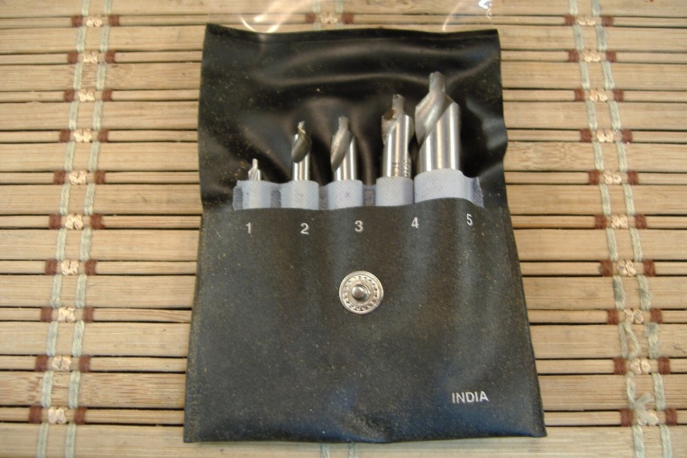 COUNTERSINK 5 PC. DRILL & COUNTERSINK SET HSS SKU# P 42279 NEW CONDITION