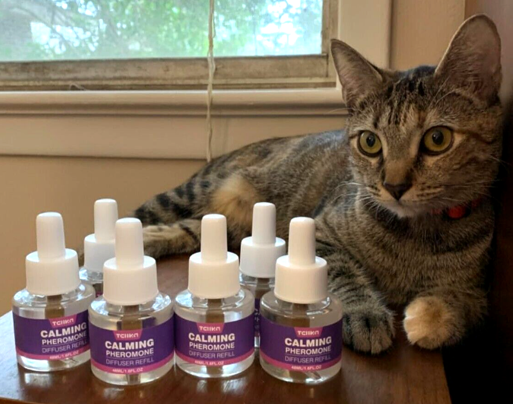 Cat Pheromones Calming Diffuser Refill 6Pk Multicat Pheromone Diffusers Refills