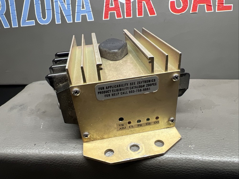 Zeftronics Cessna 310F Generator Voltage Controller P/N: G250KN 28VDC