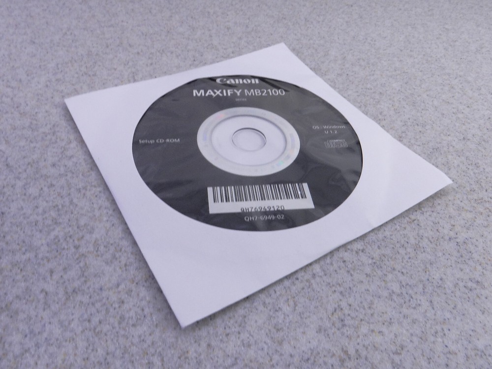 Setup SOFTWARE for CANON Maxify MB2100 Printer Software