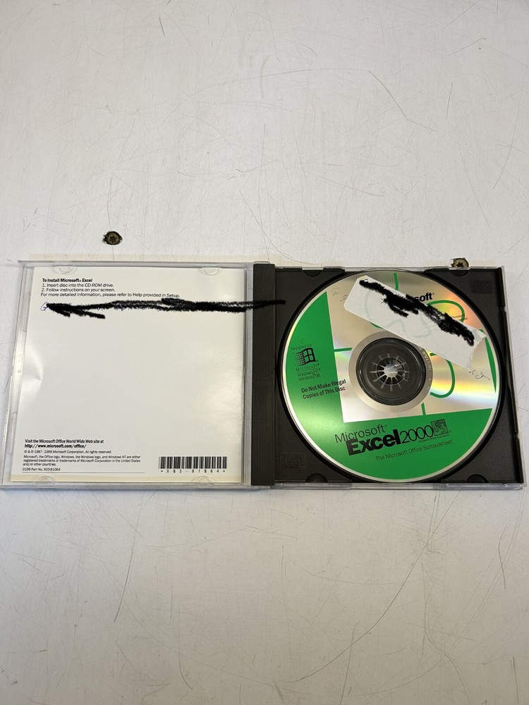 Microsoft Excel 2002 UPGRADE for Windows '98, 2000 Pro, NT Workstation 4.0