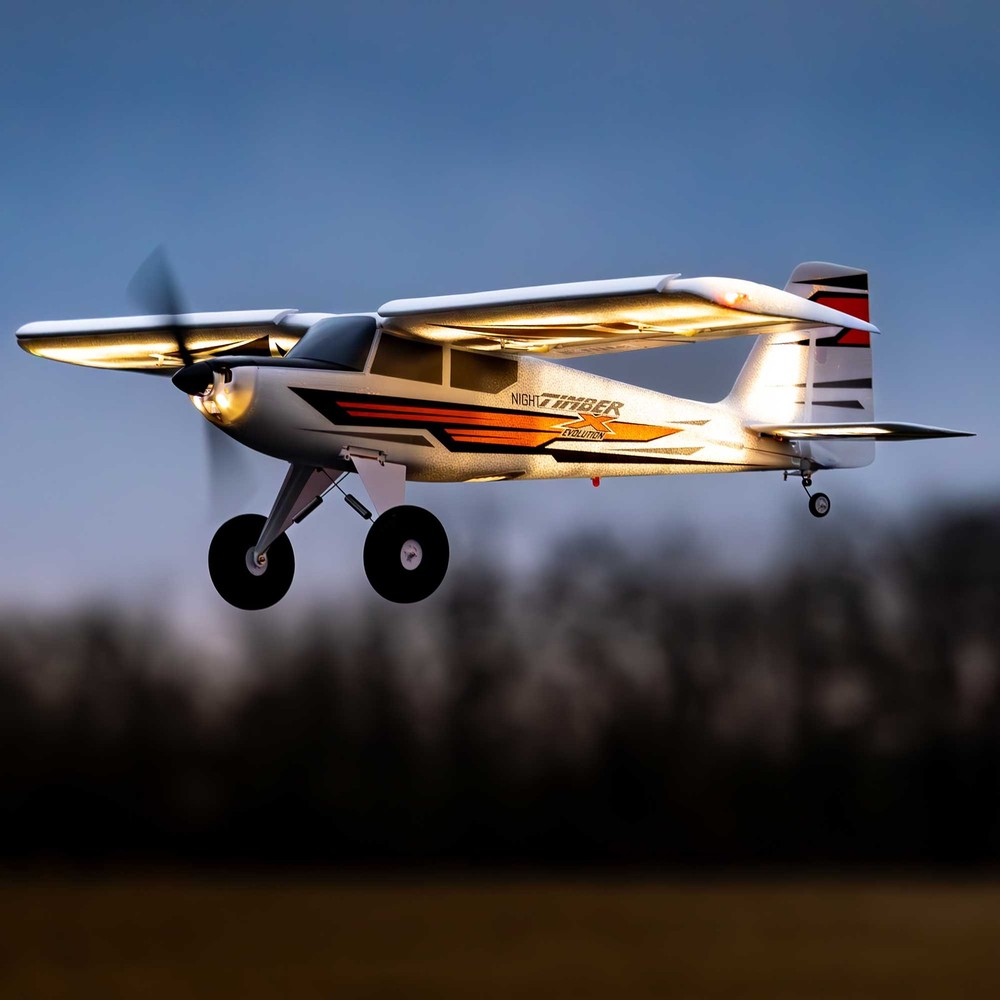 E-flite Night Timber X Evolution 1.2m BNF-Basic with AS3X and SAFE Select