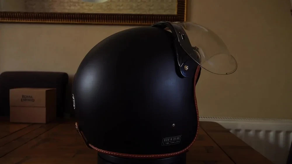 Royal Enfield Gloos Black Helmet XL Size