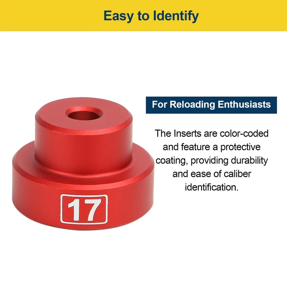 Bullet Comparator Kit Headspace Gauge For Reloading With 14 Inserts Aluminum