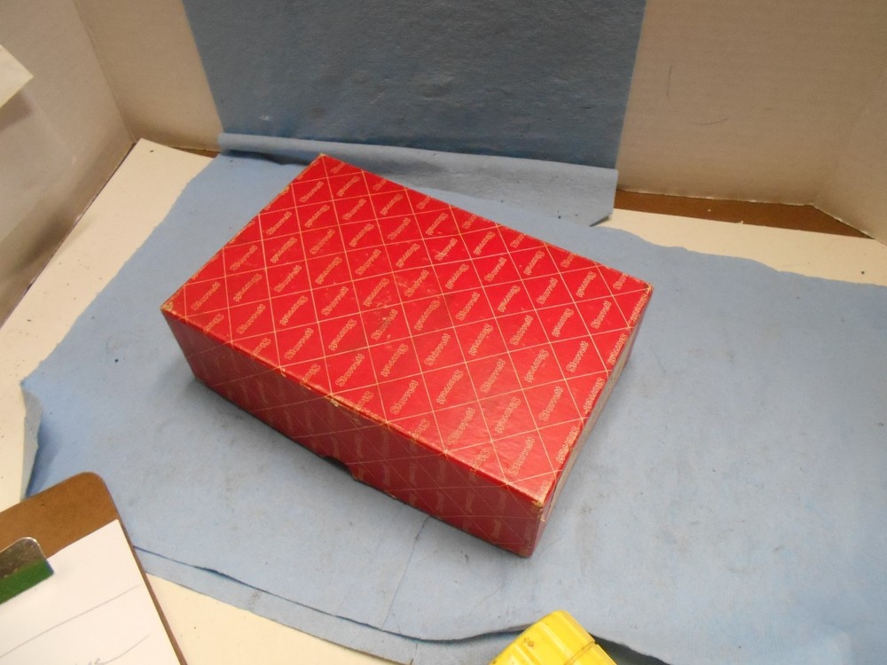 L.S. STARRETT No.645A Heavy Duty Dial Indicator EMPTY BOX & papers