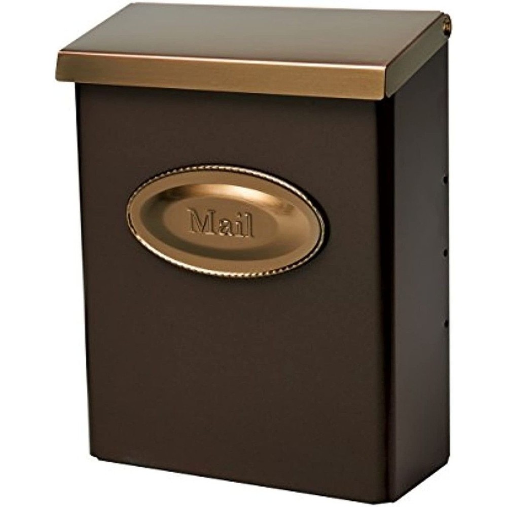 Gibraltar Mailboxes Designer Locking Medium Capacity Galvanized Steel Venetian