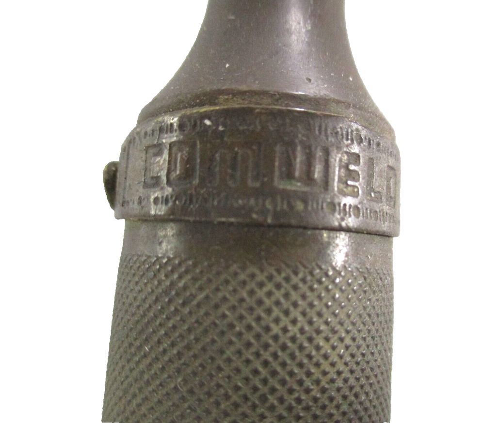 Vintage Brass Comweld Propane Torch Adjustable Flame Working Order 34cm Long