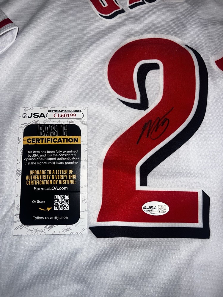 Hunter Greene Signed Cincinnati Reds Jersey All Star Ace JSA Auth