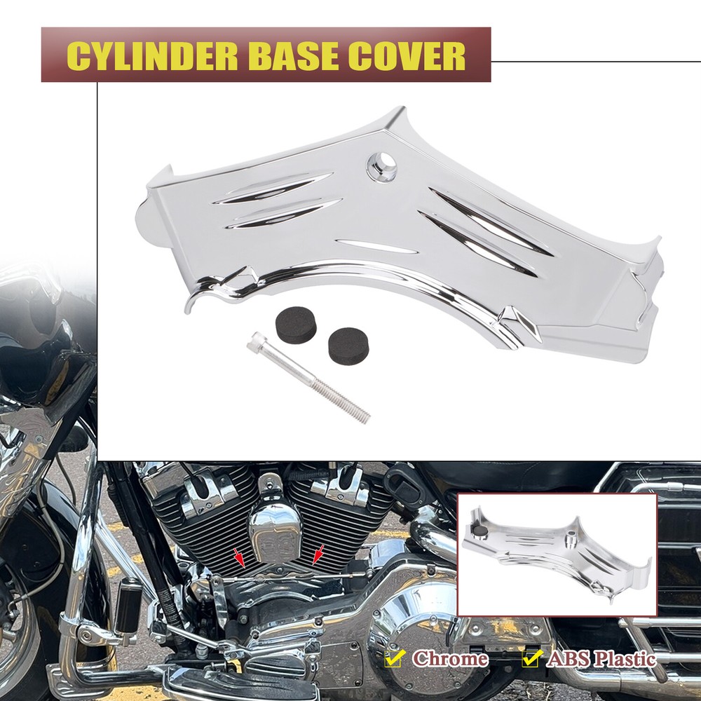 Cylinder Base Engine Block Cover For Harley Dyna Electra Glide Heritage Softail