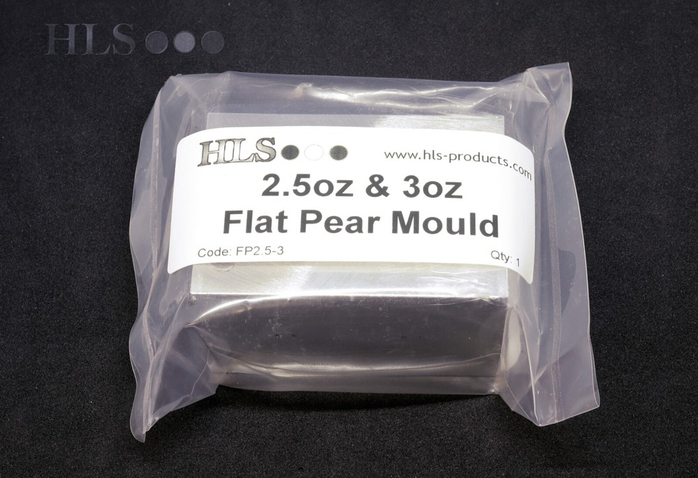 Precision Carp lead moulds NEXT DAY DELIVERY Flat pear dumpy distance 2.5 - 4oz