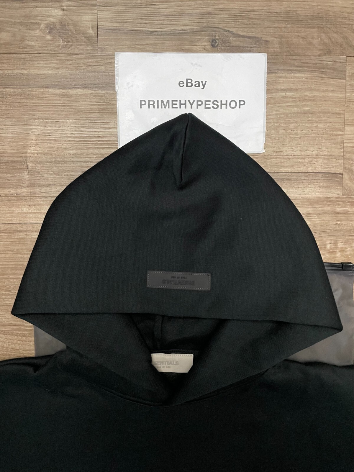 NEW Fear of God Essentials Hoodie Stretch Limo Black Size XXS-XL FREE SHIPPING