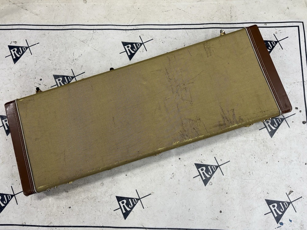 Universal Electric Guitar Hard Shell Case Tweed