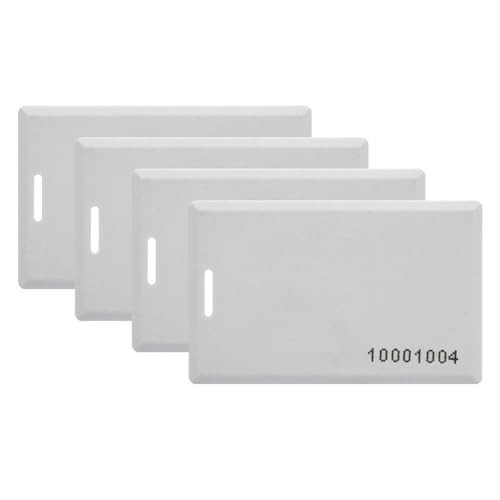10 Pack 26 Bit Proximity Clamshell Cards for Keyless Entry Access Control System