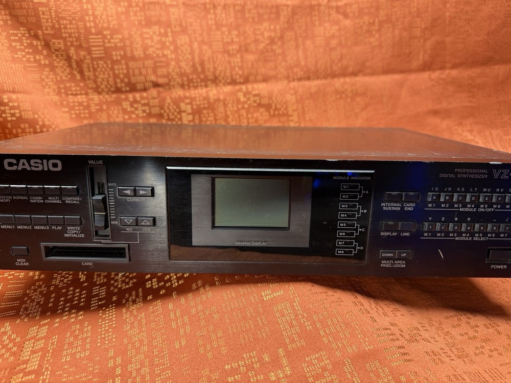 CASIO VZ-10M VZ10M Rackmount Synthesizer - Interactive Phase Distortion Synth