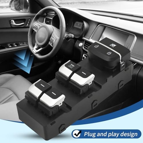 93571D4000 Master Power Window Switch, Replacement for Kia Optima 2016 2017