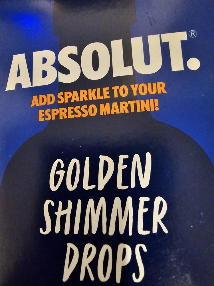 Absolut shimmer drops