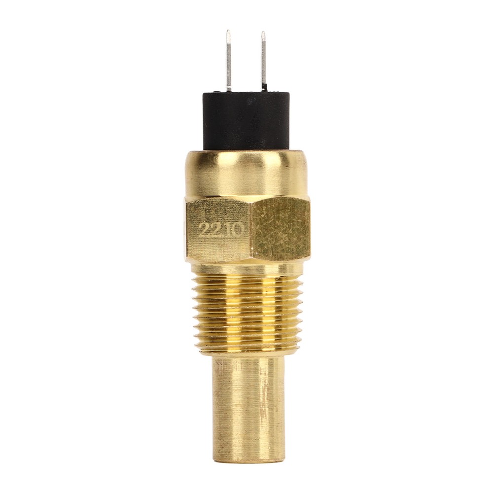 Water Temperature Sensor 3/8NPT Overheating Alarm Engine Coolant Temp Transducer